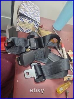 Nissan 280zx Black Seat Belt 88830-p8870 No Buckle O2