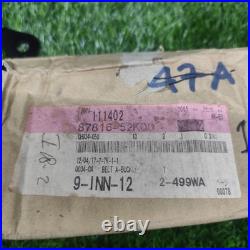 Nissan 87816-52K00 TK523 TK-523 E40428057 Seat Belt Holder Seat Belt Buckle Rear Nissan 87816-52K00 TK523 TK-523 E40428057 Seat Belt Holder Seat Belt Buckle Rear