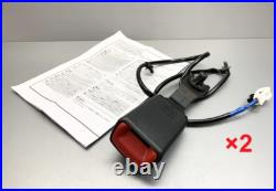 Nissan Genuine R35 GT-R Belt Assy Front Seat Buckle Set of 2 86842-JF00A New Nissan Genuine R35 GT-R Belt Assy Front Seat Buckle Set of 2 86842-JF00A New