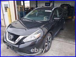 Nissan Murano 2016 Front Driver Seat Belt & Retractor Used, No Buckle