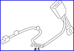 OEM 88830-3V000YDA Front/Left Seat Belt Buckle Ups for Hyundai Azera HG 201217