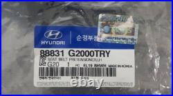 OEM 88831-G2000TRY FR/LH Seat Belt Buckle Tensioner for Hyundai IONIQ 20172020