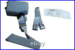 OEM Factory GM Truck Seat Belt Assembly Buckle Gray GMC Chevy R-V