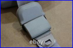 OEM Factory GM Truck Seat Belt Assembly Buckle Gray GMC Chevy R-V