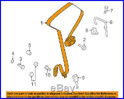 PORSCHE OEM 09-12 Cayman Front Seat-Belt & Buckle Retractor Left 987803033056M4