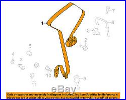 PORSCHE OEM 09-12 Cayman Front Seat-Belt & Buckle Retractor Left 98780303305A23