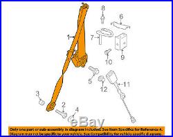 PORSCHE OEM 12-16 911 Front Seat-Belt & Buckle Retractor Left 99180303303N13