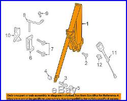 PORSCHE OEM 14-16 Cayman Front Seat-Belt & Buckle Retractor Right 981803034011S1