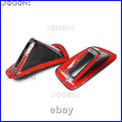 Pair Real Carbon Fiber Seat Belt Buckle Base Cover For Corvette C8 Z06 Z51 2020+ Pair Real Carbon Fiber Seat Belt Buckle Base Cover For Corvette C8 Z06 Z51 2020+
