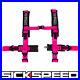 Pink_4_Point_2_Nylon_Racing_Harness_Shoulder_Pad_Safety_Seat_Belt_Buckle_01_alu