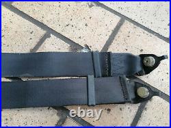 @RARE@ SET rear BLACK seat belt buckle belts edm OEM Honda CRX EE8 EF8 ED9 88-91