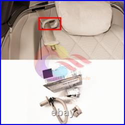 RH Beige Rear Seat Belt Guide Buckle Assy For Mercedes W222 X222 W463 S