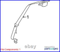 Rear Left Driver Seat Belt Buckle Lexus Is300 Is350 (2017-2020) Oem