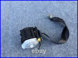 Rear Right Passenger Seat Belt Buckle Black Porsche Macan S (2015-2024) Oem