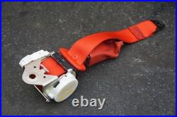 Rear Right Seat Belt Retractor Buckle Red 810478 OEM Ferrari California 2010 Rear Right Seat Belt Retractor Buckle Red 810478 OEM Ferrari California 2010