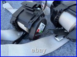 Rear left right center seat belt buckle tan BMW 750 740 G11 G12 (2016-2019) OEM