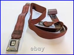 Red Front Center Seat Belt / Buckle 80 81 82 83 84 85 86 Ford F150 F250 F350