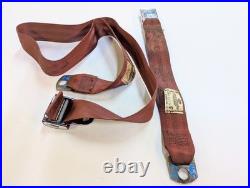 Red Front Center Seat Belt / Buckle 80 81 82 83 84 85 86 Ford F150 F250 F350