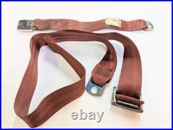 Red Front Center Seat Belt / Buckle 80 81 82 83 84 85 86 Ford F150 F250 F350