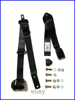 Retractable Lap Sash Seat Belt 90/90 on Pillar 150-610 mm Adjustable Web Buckle Retractable Lap Sash Seat Belt 90/90 on Pillar 150-610 mm Adjustable Web Buckle