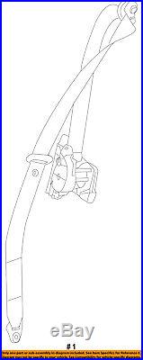 SMART OEM 11-16 Fortwo Seat Belt-Belt & Buckle Retractor Right 4518602285C22A