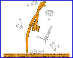 SMART OEM 2016 Fortwo Seat Belt-Belt & Buckle Retractor Left 4518603985C22A
