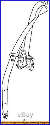 SMART OEM 2016 Fortwo Seat Belt-Belt & Buckle Retractor Left 4518603985C22A