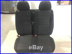 SPRINTER 311 313 2010-16 twin DOUBLE PASSENGER FRONT SEAT 906 seat belt no base
