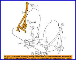 Scion TOYOTA OEM 14-16 tC Front Seat-Belt & Buckle Retractor Right 7321021150B0