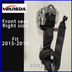 Seat Belt For Chevy Silverado 2015-2018 Front Right Seat Side Pretensioner Black