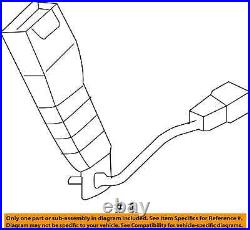 Seat Belt Front Driver Buckle Fits 05-10 SPORTAGE 8700849