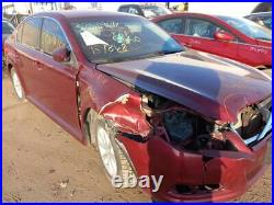 Seat Belt Front Driver Buckle Fits 10-14 LEGACY 6549283