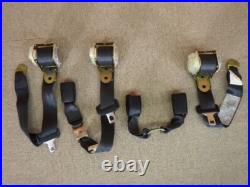 TOYOTA ALTEZZA IS300 SXE10 Rear Seat Belt Buckle set (Seat belts for 3 people) TOYOTA ALTEZZA IS300 SXE10 Rear Seat Belt Buckle set (Seat belts for 3 people)