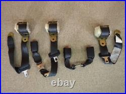 TOYOTA ALTEZZA IS300 SXE10 Rear Seat Belt Buckle set (Seat belts for 3 people)