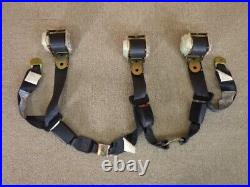 TOYOTA ALTEZZA IS300 SXE10 Rear Seat Belt Buckle set (Seat belts for 3 people)