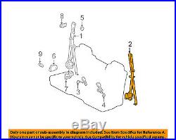 TOYOTA OEM 00-04 Tundra Front Seat Belt Buckle-Retractor Assy Left 732200C011E2