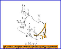 TOYOTA OEM 03-04 Tundra Front Seat Belt Buckle-Retractor Assy Left 732200C021B4