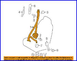TOYOTA OEM 07-08 Yaris Front Seat-Belt & Buckle Retractor Right 7321052620C0