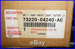 TOYOTA OEM 12 15 Tacoma Front Seat Belt & Buckle Retractor Left 7322004240A0