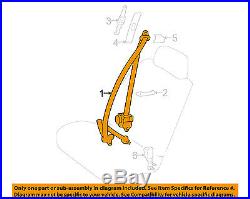 TOYOTA OEM 1998 4Runner Front Seat-Belt & Buckle Retractor Left 7322035471E0