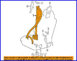 TOYOTA OEM 2010 FJ Cruiser Front Seat-Belt & Buckle Retractor Left 7322035780C2