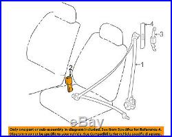 TOYOTA OEM 98-02 Corolla Front Seat Belt-Buckle 7323002020C0