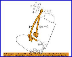 TOYOTA OEM 99-02 4Runner Front Seat-Belt & Buckle Retractor Right 7321035601E0