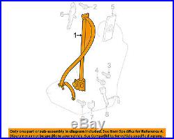 TOYOTA OEM FJ Cruiser Front Seat-Belt & Buckle Retractor Right 7321035841C0
