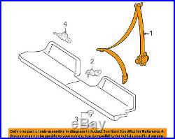 TOYOTA OEM Tacoma Rear Seat Belt-Belt & Buckle Retractor Right 7336004072B0