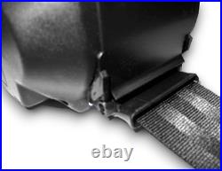Three-point Rear Seat Belt 30cm Buckle Black for Volvo Vintage Car