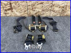 Toyota Supra 1986-88 Front Rear Seatbelt Seat Belts Buckles Set Blue Oem Toyota Supra 1986-88 Front Rear Seatbelt Seat Belts Buckles Set Blue Oem