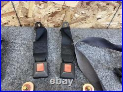 Toyota Supra 1986-88 Front Rear Seatbelt Seat Belts Buckles Set Blue Oem Toyota Supra 1986-88 Front Rear Seatbelt Seat Belts Buckles Set Blue Oem