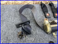 Toyota Supra 1986-88 Front Rear Seatbelt Seat Belts Buckles Set Blue Oem Toyota Supra 1986-88 Front Rear Seatbelt Seat Belts Buckles Set Blue Oem