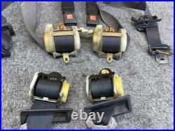 Toyota Supra 1986-88 Front Rear Seatbelt Seat Belts Buckles Set Blue Oem Toyota Supra 1986-88 Front Rear Seatbelt Seat Belts Buckles Set Blue Oem